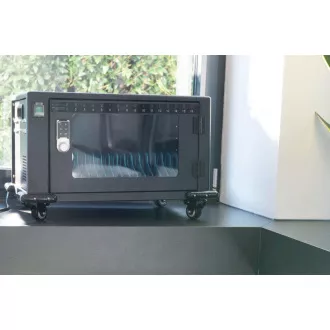 DIGITUS Punjač, 14", USB-C, elektroničko PIN zaključavanje, 16 baza za punjenje, ventilator, 384 x 550 x 375 mm, crna DIGITUS Punjač, 14", USB-C, elektroničko PIN zaključavanje, 16 baza za punjenje, ventilator, 384 x 550 x 375 mm, crna