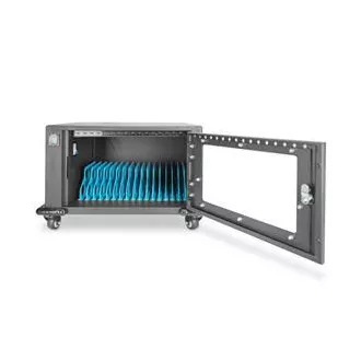 DIGITUS Punjač, 14", USB-C, elektroničko PIN zaključavanje, 16 baza za punjenje, ventilator, 384 x 550 x 375 mm, crna DIGITUS Punjač, 14", USB-C, elektroničko PIN zaključavanje, 16 baza za punjenje, ventilator, 384 x 550 x 375 mm, crna