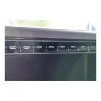 DIGITUS Punjač, 14", USB-C, elektroničko PIN zaključavanje, 16 baza za punjenje, ventilator, 384 x 550 x 375 mm, crna DIGITUS Punjač, 14", USB-C, elektroničko PIN zaključavanje, 16 baza za punjenje, ventilator, 384 x 550 x 375 mm, crna