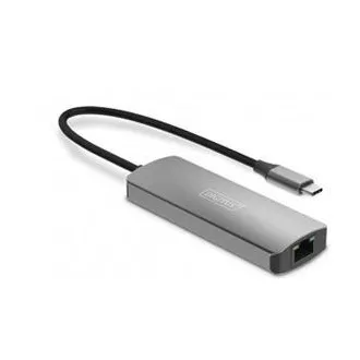DIGITUS Video Extender Set, USB-C - HDMI, 4K/120Hz CAT6, 30 m
