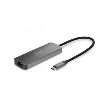 DIGITUS Video Extender Set, USB-C - HDMI, 4K/120Hz CAT6, 30 m