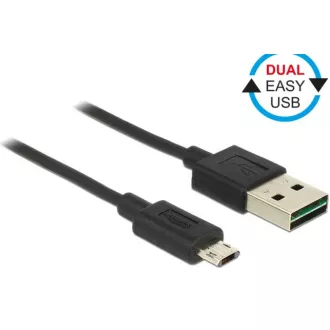 Delock kabel EASY-USB 2.0 Tipa-A muški > EASY-USB 2.0 Tipa Micro-B muški crni 0,2 m Delock kabel EASY-USB 2.0 Tipa-A muški > EASY-USB 2.0 Tipa Micro-B muški crni 0,2 m