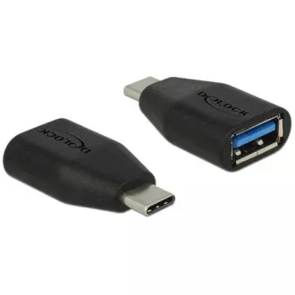 Delock adapter SuperSpeed USB 10 Gbps (USB 3.1 Gen 2) USB Type-C™ muški > Type-A ženski