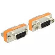 Delock adapter Null Modem Sub-D 9-pinski ženski / ženski