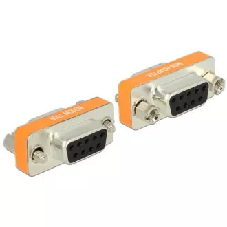 Delock adapter Null Modem Sub-D 9-pinski ženski / ženski