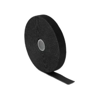 Delock kopče na čičak D 10 mx Š 20 mm u roli crne boje Delock kopče na čičak D 10 mx Š 20 mm u roli crne boje