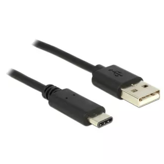 Delock kabel USB 2.0 Type-A muški > USB Type-C™ 2.0 muški 2.0 m crni