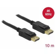 Delock Displayport 1.2 kabel muški > Displayport muški 4K 60 Hz 10 m