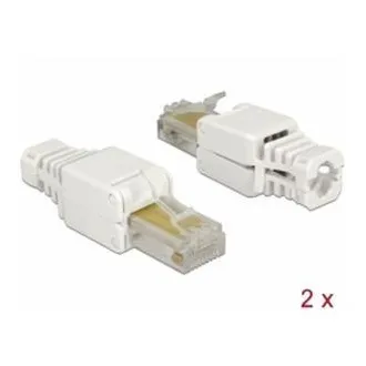 Delock RJ45 muški Cat.5e UTP bez alata, 2 komada