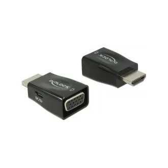 Delock adapter HDMI-A muški > VGA ženski