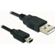 Delock kabel USB 2.0-A > USB mini-B 5-pinski 1 m muški/muški