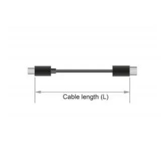 Delock kabel Stereo priključak 3,5 mm 4-pinski muški > muški 3 m crni Delock kabel Stereo priključak 3,5 mm 4-pinski muški > muški 3 m crni