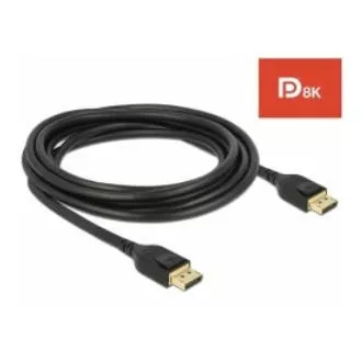 Delock DisplayPort kabel 8K 60 Hz 3 m DP 8K certificiran