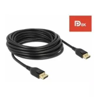 Delock DisplayPort kabel 8K 60 Hz 5 m DP 8K certificiran