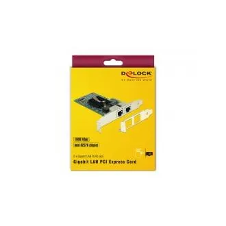 Delock PCI Express kartica > 2 x Gigabit LAN