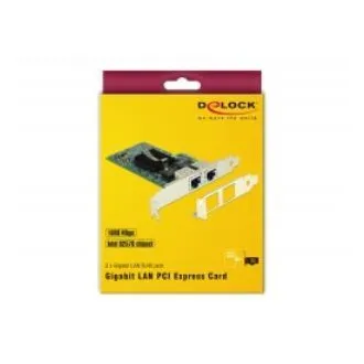 Delock PCI Express kartica > 2 x Gigabit LAN