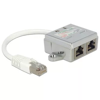 Delock RJ45 dupler portova 1 x RJ45 utikač na 2 x RJ45 utičnicu (2 x Ethernet)