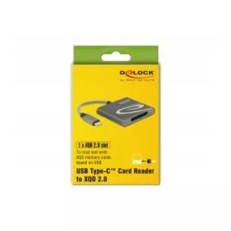 Delock USB Type-C™ čitač kartica za XQD 2.0 memorijske kartice