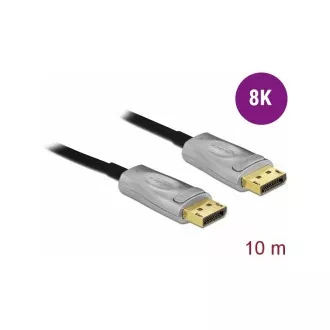 Delock aktivni optički kabel DisplayPort 1.4 8K 10 m