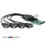 Delock PCI Express kartica na 4 x serijski RS-232 s napajanjem
