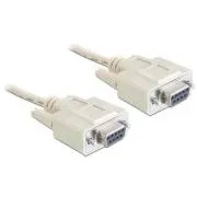 Delock serijski kabel Null Modem 9-pinski ženski/ženski 3 m