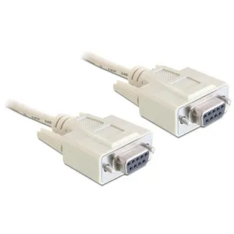Delock serijski kabel Null Modem 9-pinski ženski/ženski 3 m Delock serijski kabel Null Modem 9-pinski ženski/ženski 3 m