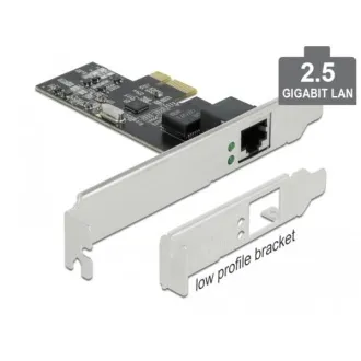 Delock PCI Express x1 kartica za 1 x 2,5 Gigabit LAN Delock PCI Express x1 kartica za 1 x 2,5 Gigabit LAN