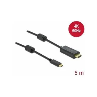 Delock kabel od aktivnog USB Type-C do HDMI, (DP Alt način rada) 4K 60 Hz 5 m Delock kabel od aktivnog USB Type-C do HDMI, (DP Alt način rada) 4K 60 Hz 5 m