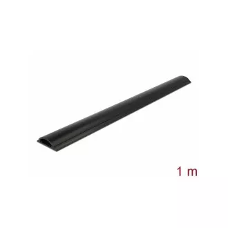 Delock Kabelska kanalica 50 x 12 mm - duljina 1 m crna