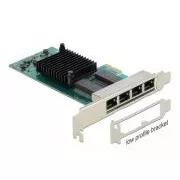 Delock PCI Express kartica za 4 x Gigabit LAN