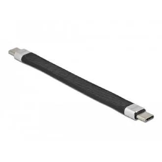 Delock USB 3.2 Gen 2, FPC plosnati trakasti kabel, USB Tip-C na USB Tip-C, 13 cm, PD 5 A E-Marker Delock USB 3.2 Gen 2, FPC plosnati trakasti kabel, USB Tip-C na USB Tip-C, 13 cm, PD 5 A E-Marker