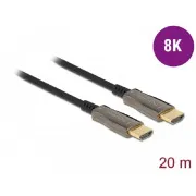 Delock aktivni optički kabel HDMI 8K 60 Hz 20 m