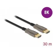 Delock Aktivni optički HDMI kabel 8K 60 Hz 30 m