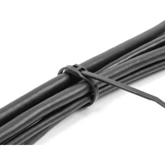 Delock Kabelske vezice s ravnom glavom, D 205 x Š 2,5 mm, 100 kom. crne Delock Kabelske vezice s ravnom glavom, D 205 x Š 2,5 mm, 100 kom. crne