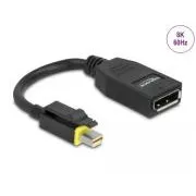 Delock Mini DisplayPort 1.4 na DisplayPort adapter s bravom 8K 60 Hz