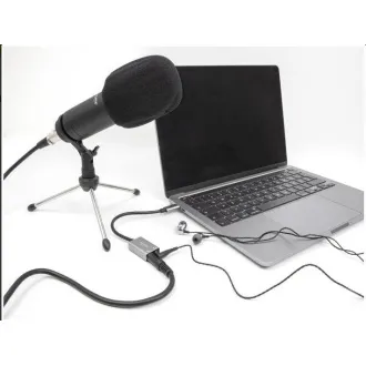Delock Vanjska USB Type-C™ zvučna kartica s Plug & Play audio adapterom, 2 x 3,5 mm stereo priključak Delock Vanjska USB Type-C™ zvučna kartica s Plug & Play audio adapterom, 2 x 3,5 mm stereo priključak