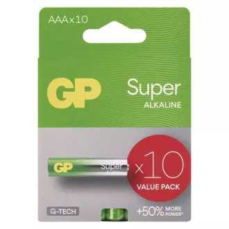 GP AAA Super, alkalni (LR03) - 10 kom GP AAA Super, alkalni (LR03) - 10 kom