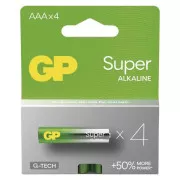 GP AAA Super, alkalni (LR03) - 4 kom