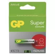 GP AAA Super alkalne baterije (LR03) - 8 kom