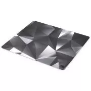 Endorfy Crystal Black L podloga za miša, igraća, 450×400×3 mm, vodootporna, crna