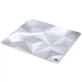 Endorfy Crystal Onyx White L podloga za miša, igraća, 450×400×3 mm, vodootporna, bijela