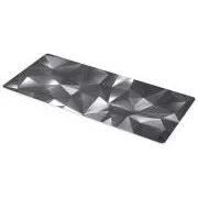 Endorfy Crystal Black XL podloga za miša, igraća, 900×400×3 mm, vodootporna, crna
