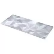 Endorfy Crystal Onyx White XL podloga za miš, igraća, 900×400×3 mm, vodootporna, bijela