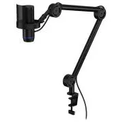 Endorfy Solum 2 Boom Arm, mikrofon, kondenzatorski, kardioidni, ručica, pop-up filter, dodirno isključivanje zvuka, LED signalizacija