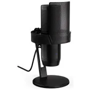 Endorfy Solum 2 Core, mikrofon, kondenzatorski, kardioidni, pop-up filter, touch mute, USB-C, USB-A adapter, držač
