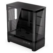 Endorfy Aquarius 8000 Flex, Kućište, E-ATX, 2× USB 3.0, 1× USB-C, panoramsko, zaobljeno staklo, crno