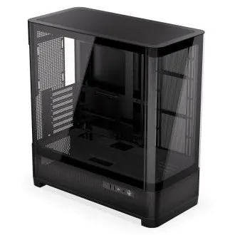 Endorfy Aquarius 8000 Flex, Kućište, E-ATX, 2× USB 3.0, 1× USB-C, panoramsko, zaobljeno staklo, crno