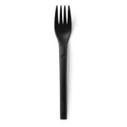 REFORK - Vilica od prirodnog materijala, crna, 25 komada