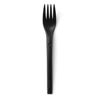 REFORK - Vilica od prirodnog materijala, crna, 25 komada