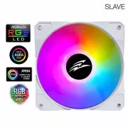 EVOLVEO 12FSW ventilator 120mm, ARGB, bijeli okvir, slave